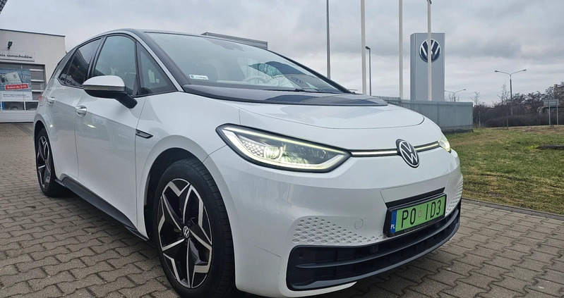 Volkswagen ID.3 cena 104900 przebieg: 42600, rok produkcji 2020 z Koźmin Wielkopolski małe 277